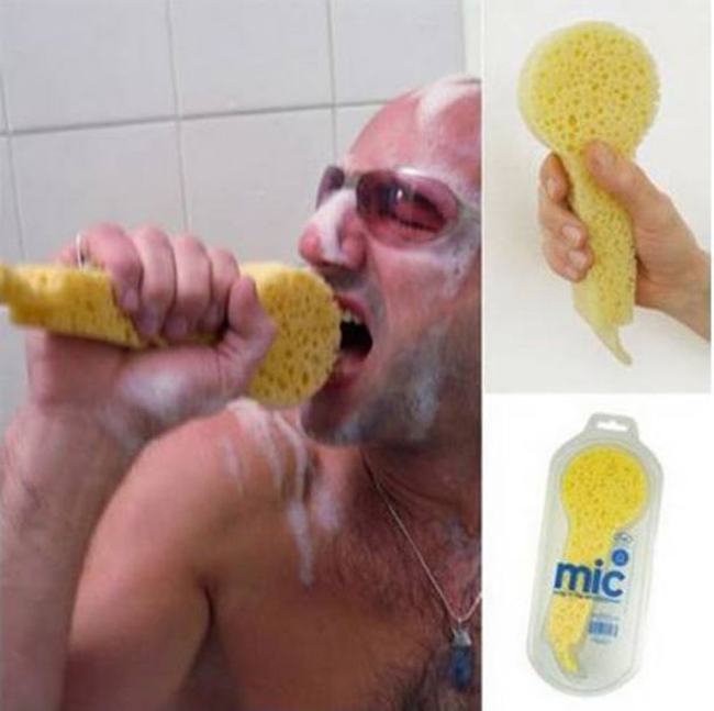 6.) Shower Microphone