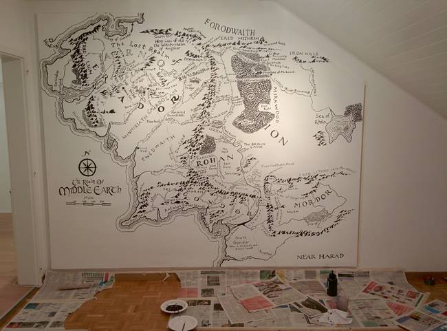 Map of Middle Earth