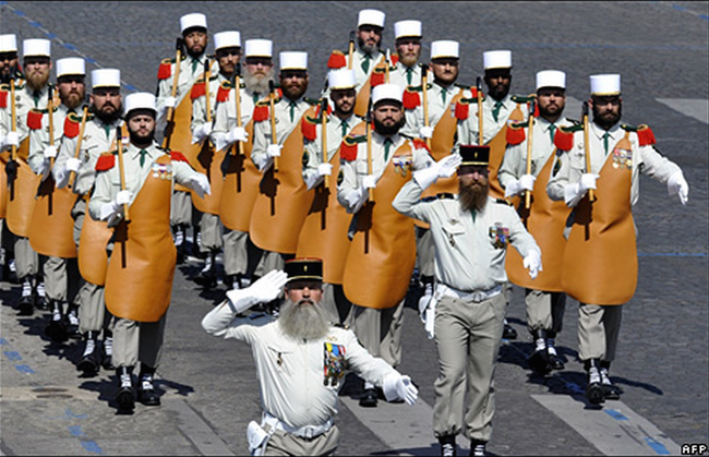 French Foreign Legion, Bastille Day Parade