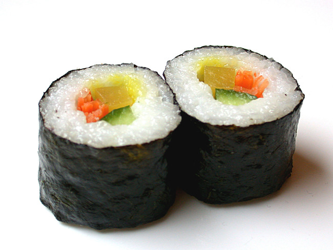 6.) Sushi