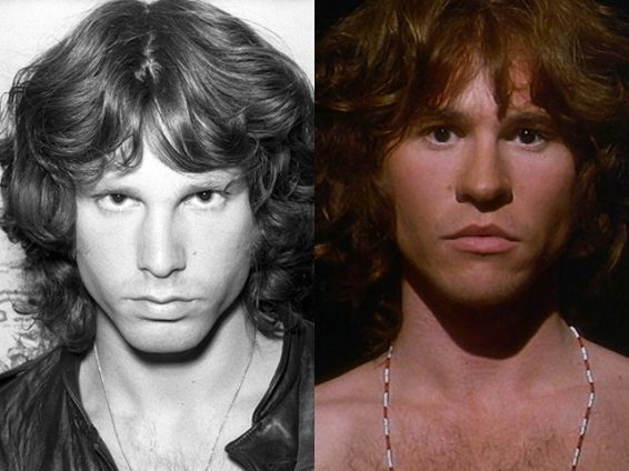 6.) Jim Morrison played by Val Kilmer in <em>The Doors</em>