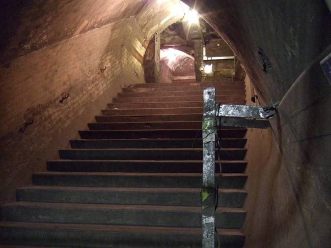 The Stairs Out From Holloway Station.