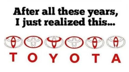 31. Toyota = Mind Blown.