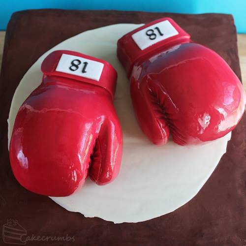 11.) Knockout boxing gloves