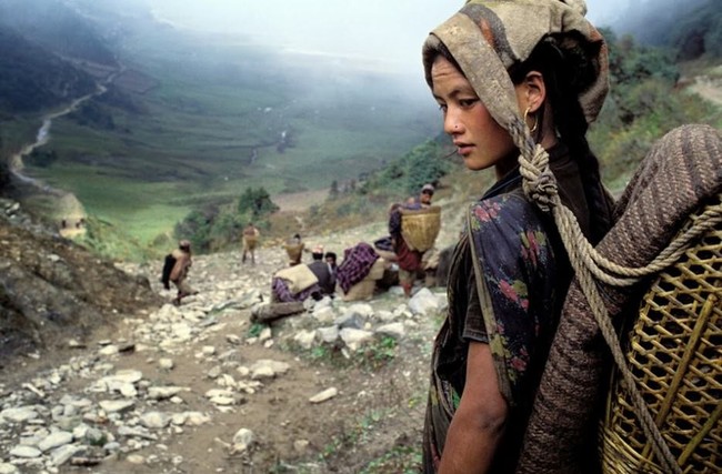 8.) A tribal Chhetri woman in Nepal.