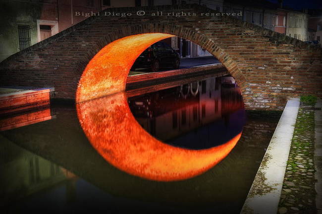 5.) Moon Bridge, Ferrara, Italy