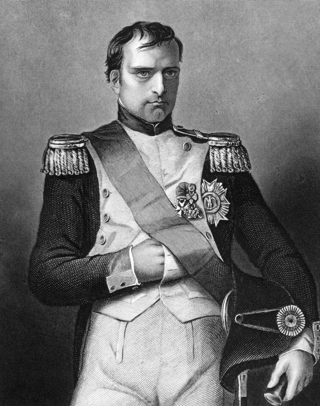 20.) Napoleon wasn't actually that short. He was 5'7" which was about the average height of a Frenchman.