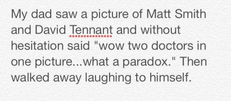 18.) "What a paradox" indeed!