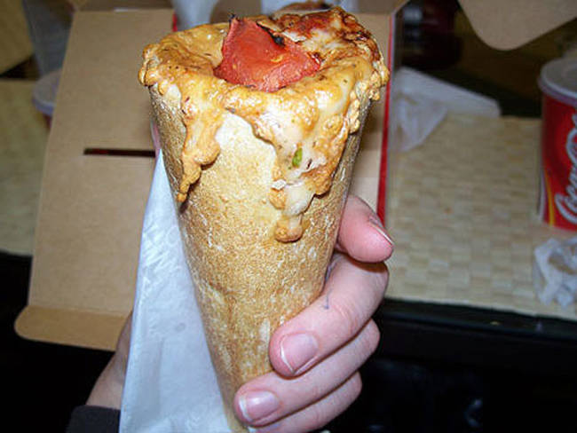 Pizza Cone from Konopizza based in Italy