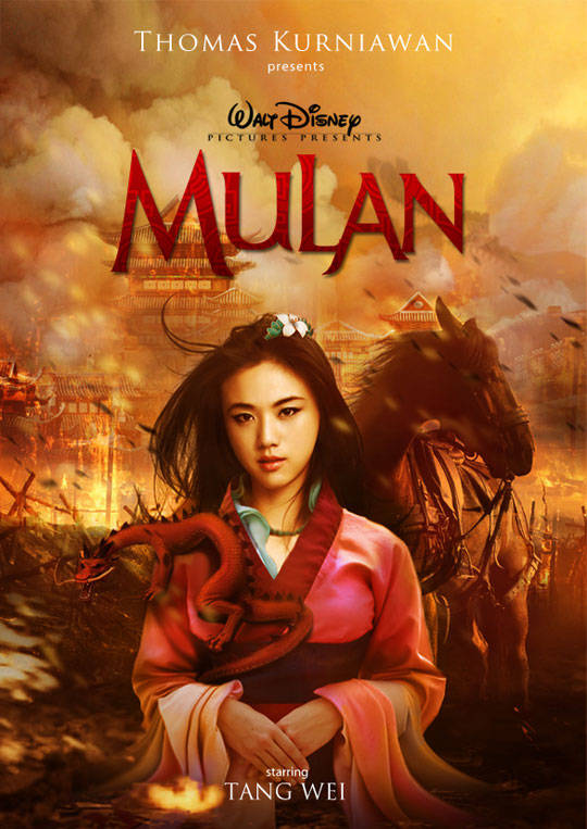 Tang Wei as <i>Mulan</i>