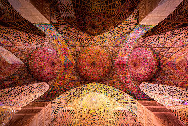 5.) Nasir Al-Mulk Mosque, Shiraz, Iran