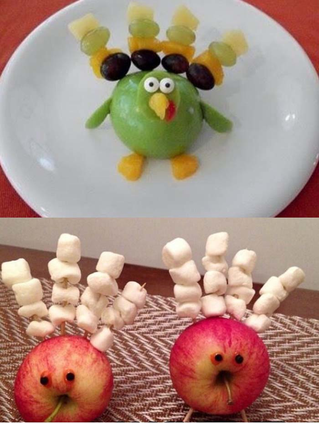 22.) It was supposed to be a cute Thanksgiving turkey. Instead? Satan.