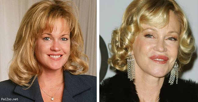 9.) Melanie Griffith, you're a whole new woman.