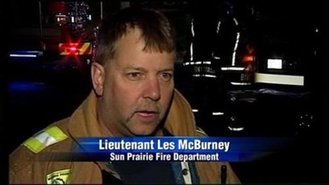 6.) Or Les here to fight fires.