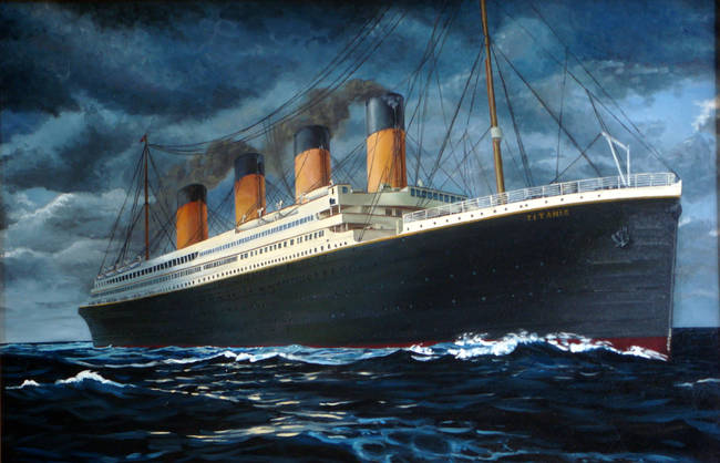 5.) The iconic 4 smokestacks on the Titanic was a ruse. Only 3 of them worked, the 4th one was just for show to make the ship look more impressive.