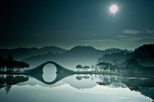 Moon Bridge, Taipei, Taiwan