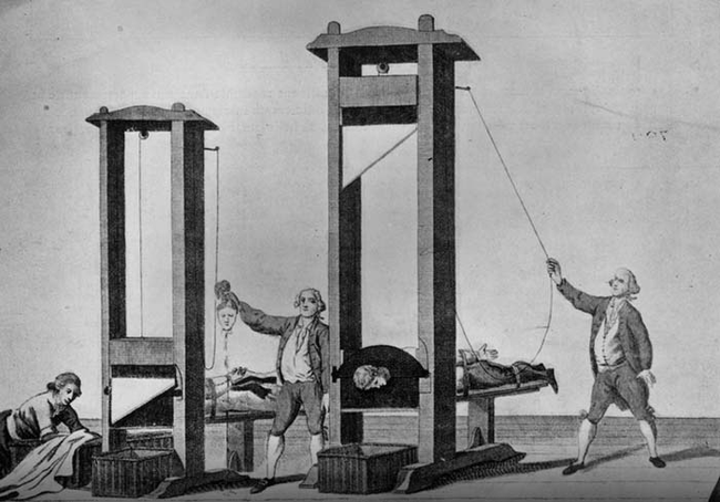 7.) Guillotine.