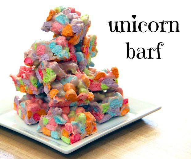 1.) Unicorn Barf