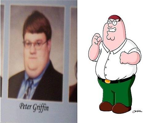 15.) Peter Griffin from Family Guy