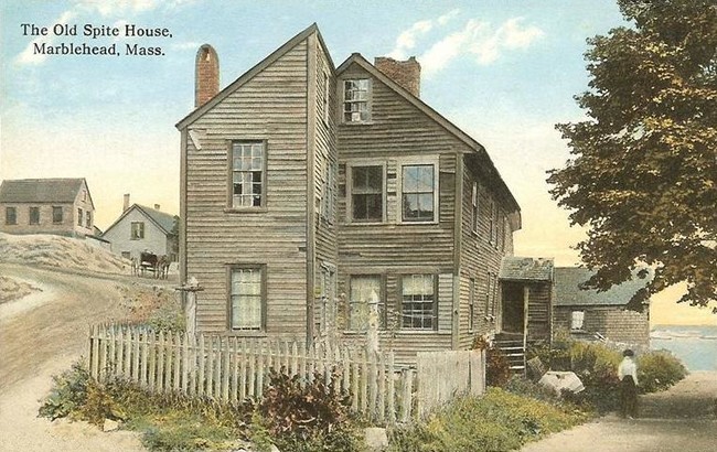 The Old Spite House was built in 1717 and it is the oldest spite house on record. The story goes that two brothers inherited the home, but hated each other so much, they couldn't live together. The only option was to build a tiny, 10ft wide home separate from (but still attached to) the original house. That way, both bothers could live in the house, but not really.