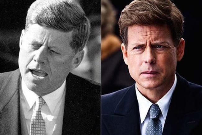 4.) John F Kennedy played by Greg Kinnear in <em>The Kennedys</em>