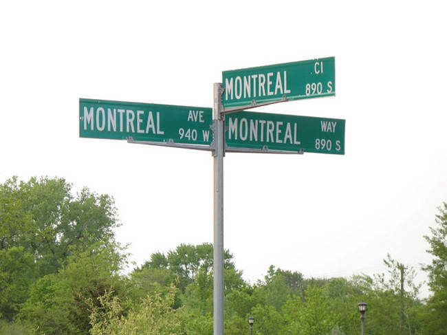 18.) I live on Montreal.