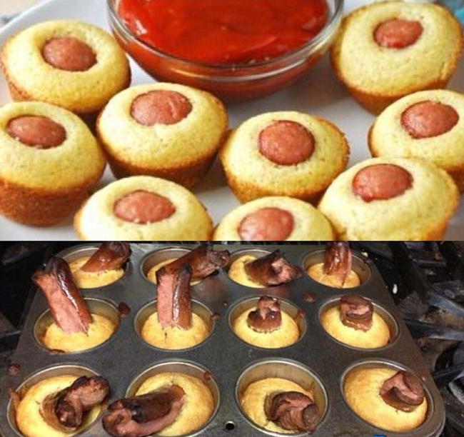 18.) Corn dog muffins should have been easy. Right?