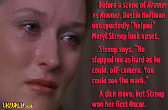 12.) Meryl Streep, Kramer vs. Kramer