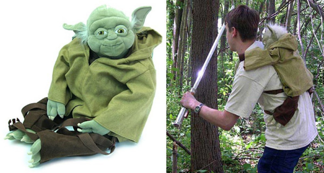 Yoda Plush Backpack