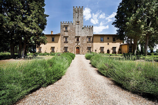 Impruneta Castle, Florence, Italy.