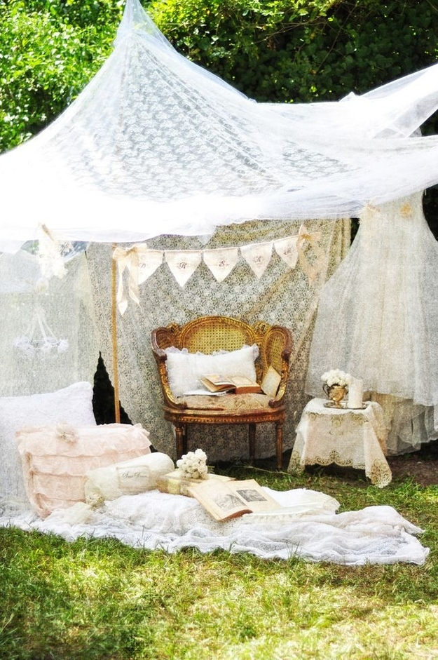 14.) Lace Tent