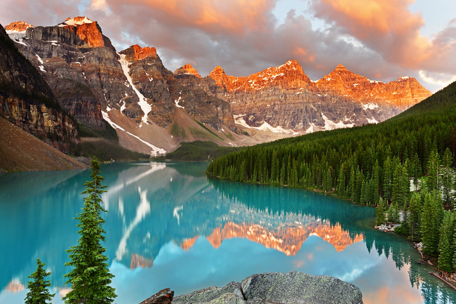 Moraine Lake, Alberta, Canada