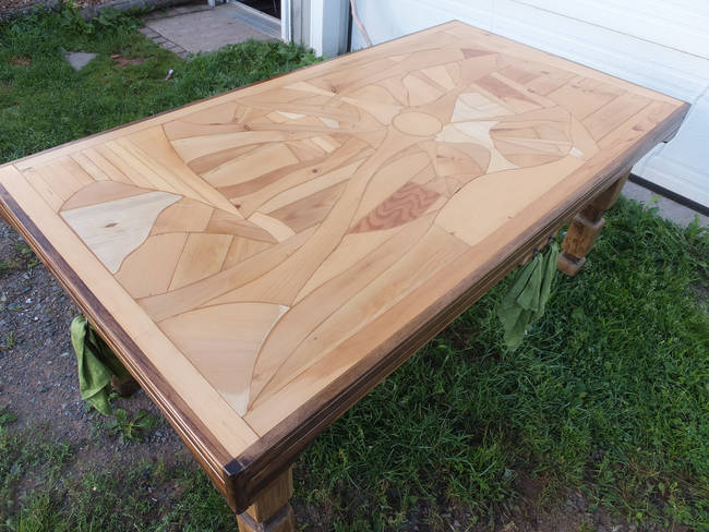  Scrapwood Dinner Table
 