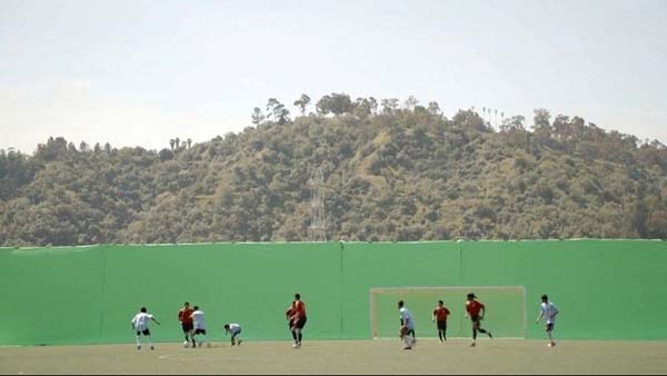 Before: a small soccer field.