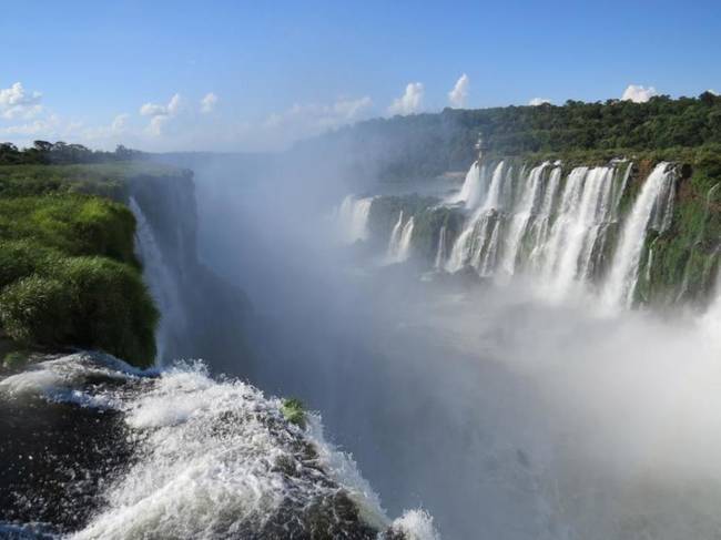 Argentina and Brazil