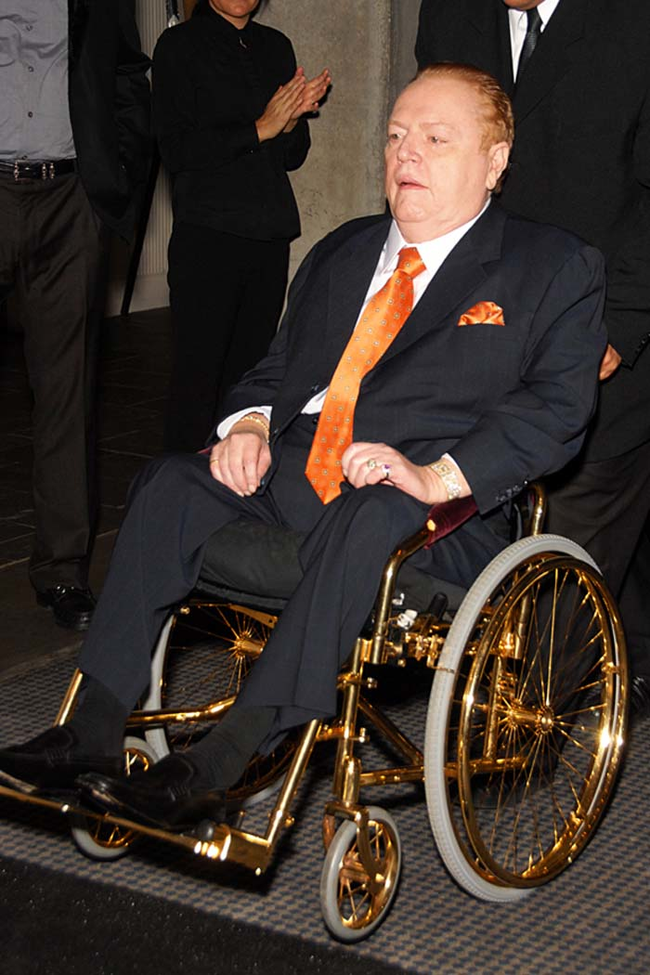 13.) Larry Flynt.