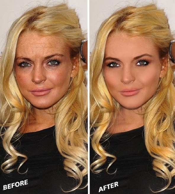 3.) Lindsay Lohan