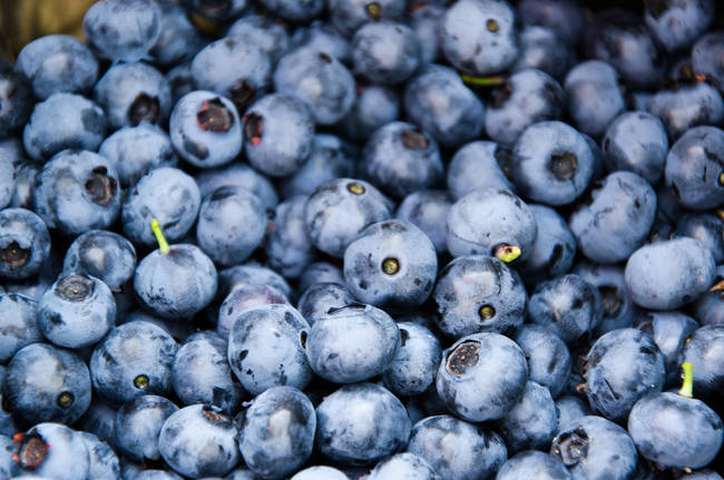 6.) Blueberries: Just because a label says a piece of food has blueberries in it and you can see little blue dots in it, does not mean that there are any blueberries in the food at all. Sometimes these "blueberries" are nothing more than  a cocktail of ingredients including sugar, hydrogenated oil, and blue food-dye. As you can guess, these faux-berries aren't quite as nutritious as real blueberries.