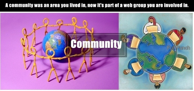 20.) Community