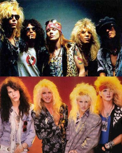 6.) Guns n' Roses vs. Poison