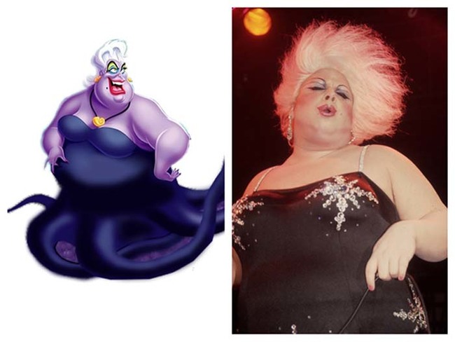 6.) Ursula from The Little Mermaid was based on Divine, an iconic drag queen.