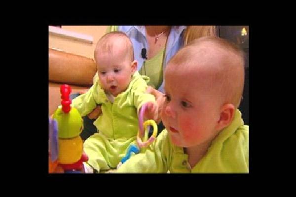 Twins both survive after parents are forced to choose just one