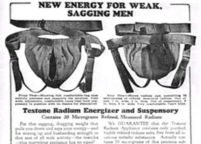 10.) Radiation For Your Testicles.