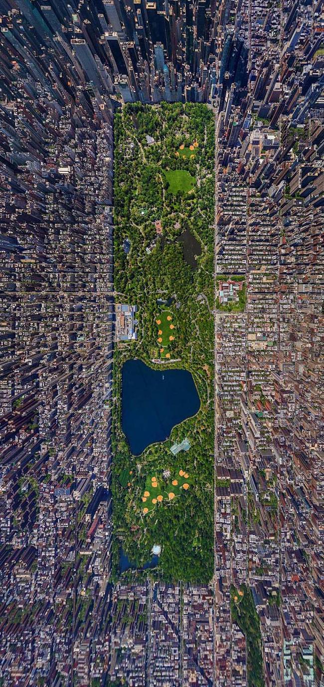 Central Park in New York City.