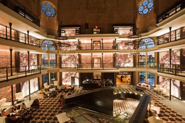 The Liberty Hotel in Boston was actually the Charles Street Jail years before.