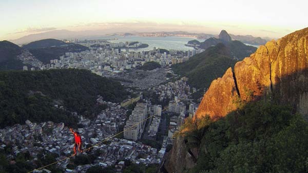 14.) The view from Morro dos Cabritos (Rio de Janeiro, Brazil).