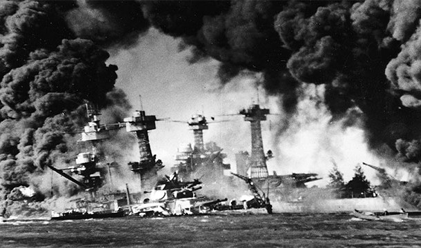 22. The Japanese attacking Pearl Harbor when not a single US aircraft carrier was in port.