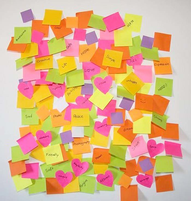 7.) Post-it notes.