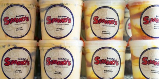 Whiskey Prune from <a href="https://www.simmos.com.au/" target="_blank">Simmo’s Ice Creamery</a> in Australia.