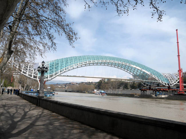 Bridge of Peace, Tbilisi, Georgia